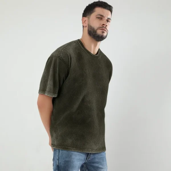 Unisex Acid Washed Oversized Tee | UC61